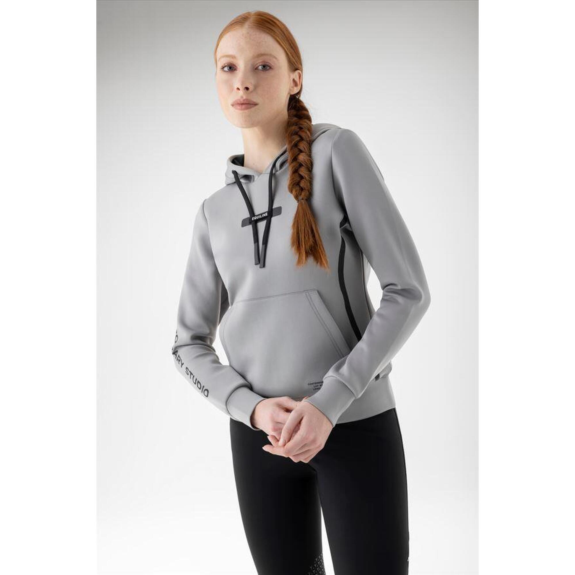 Equiline - Sweat À Capuche Cusac - Equiline - Pull - Gris - 42 M/l - Decathlon