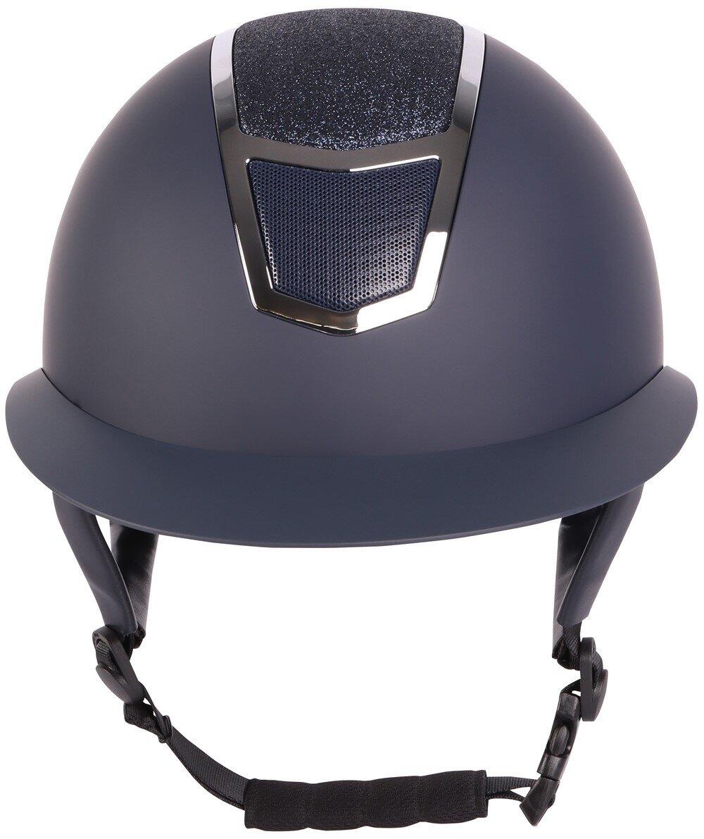 Harry's Horse Paardrijcap Mont Blanc Sparkle - Navy / Zilver 3/6
