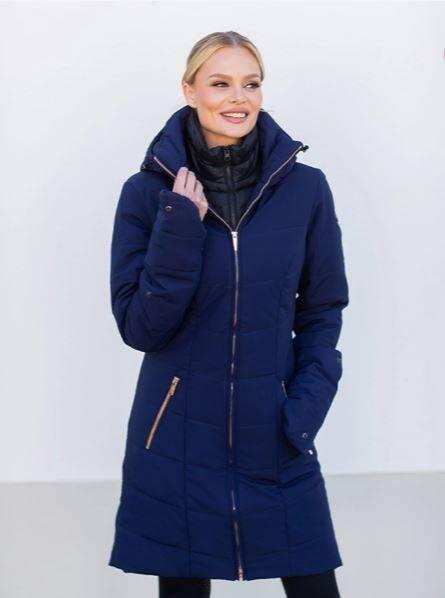 Damska długa kurtka Equestrian Stockholm Denali