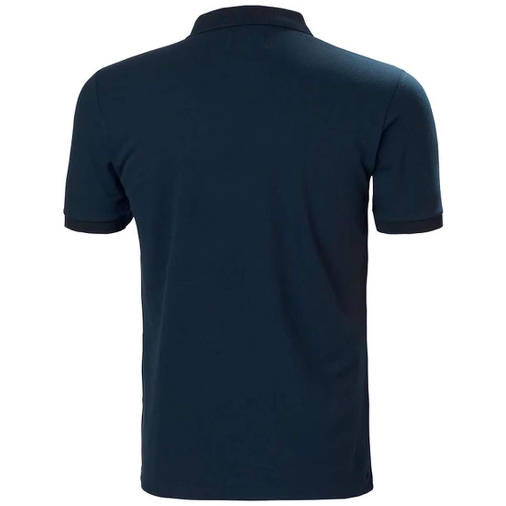 Polo de manga corta para hombre Helly hansen Malcesine en color negro 2/4