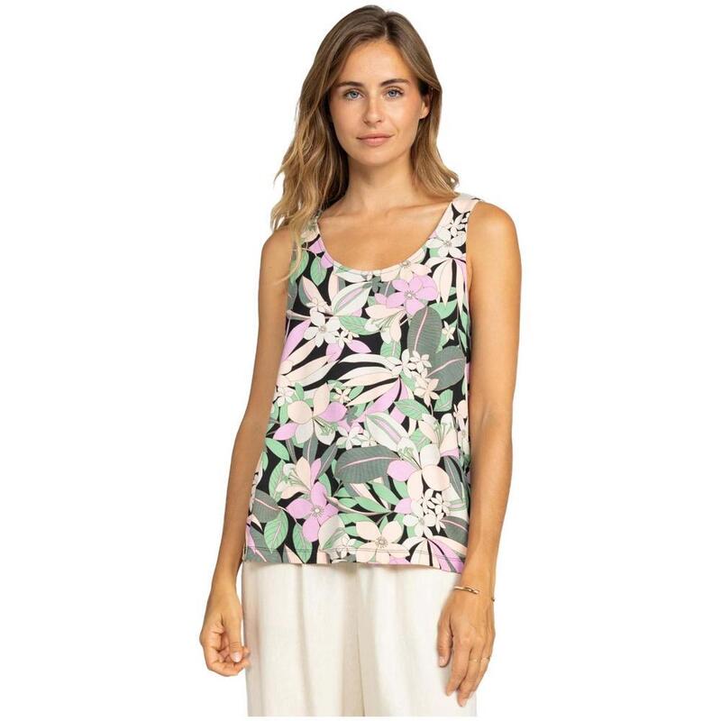 Blusa para mujer Roxy Flowing tank en color multicolor