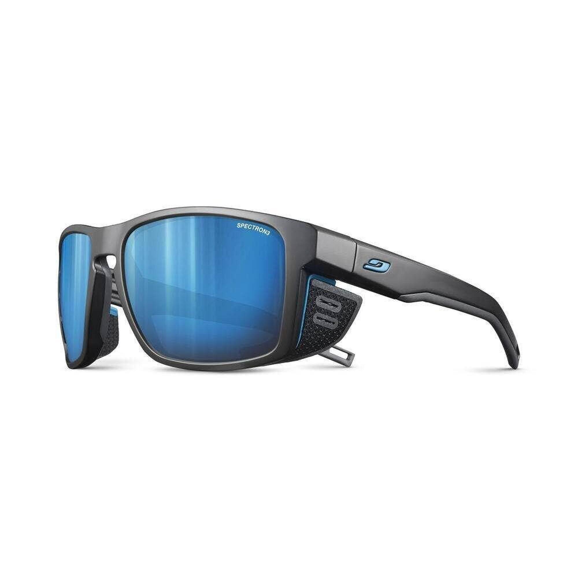 Julbo - Lunettes De Soleil Homme Pour La Haute Montagne-shield Spectron - Lunettes De Soleil - Bleu|noir - Taille Unique - Decathlon