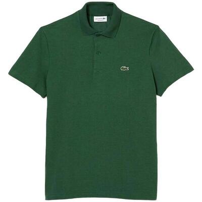 Polo de manga corta para hombre Lacoste en color verde