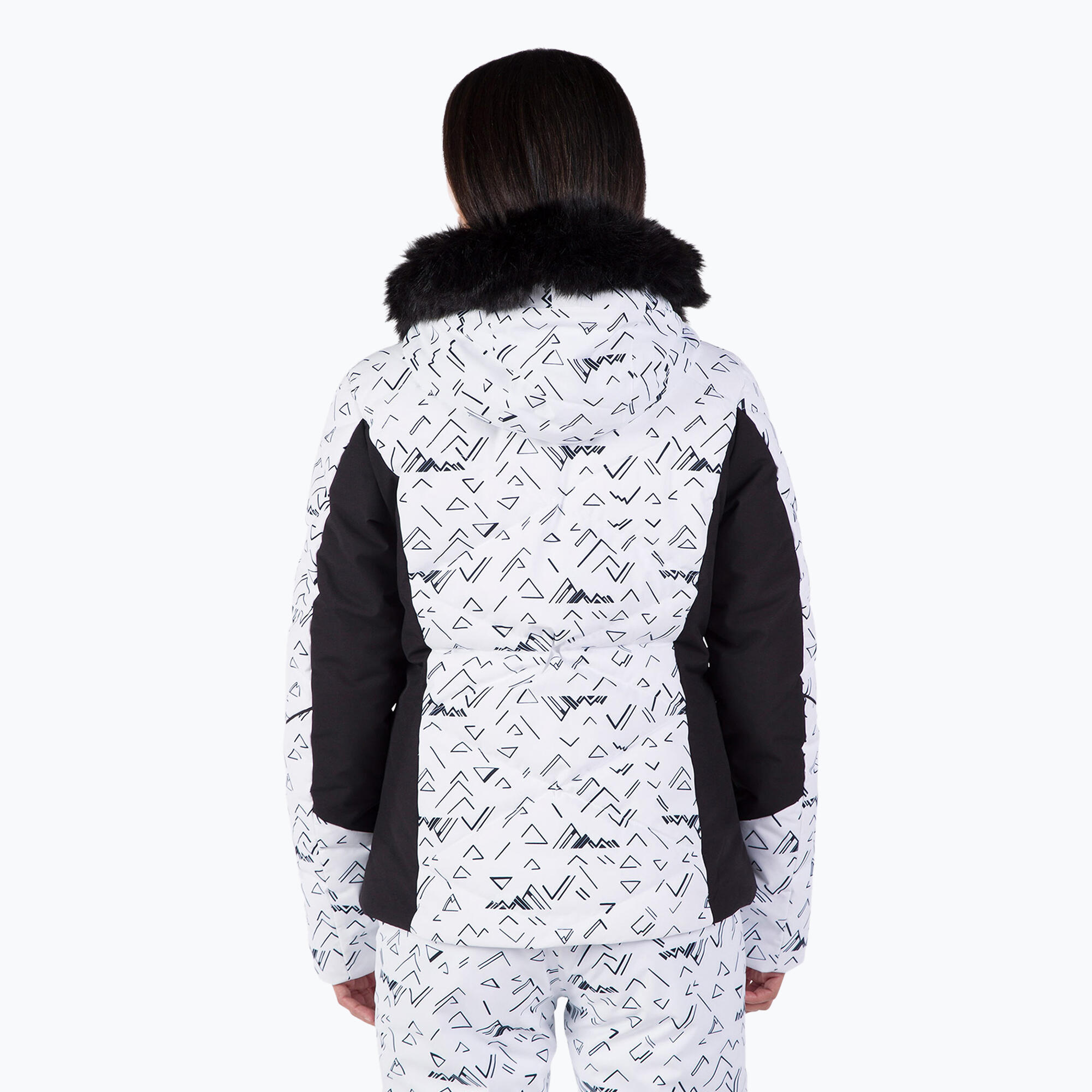 Kurtka narciarska Rossignol damska W Staci PR Puffy JKT biała 3/6