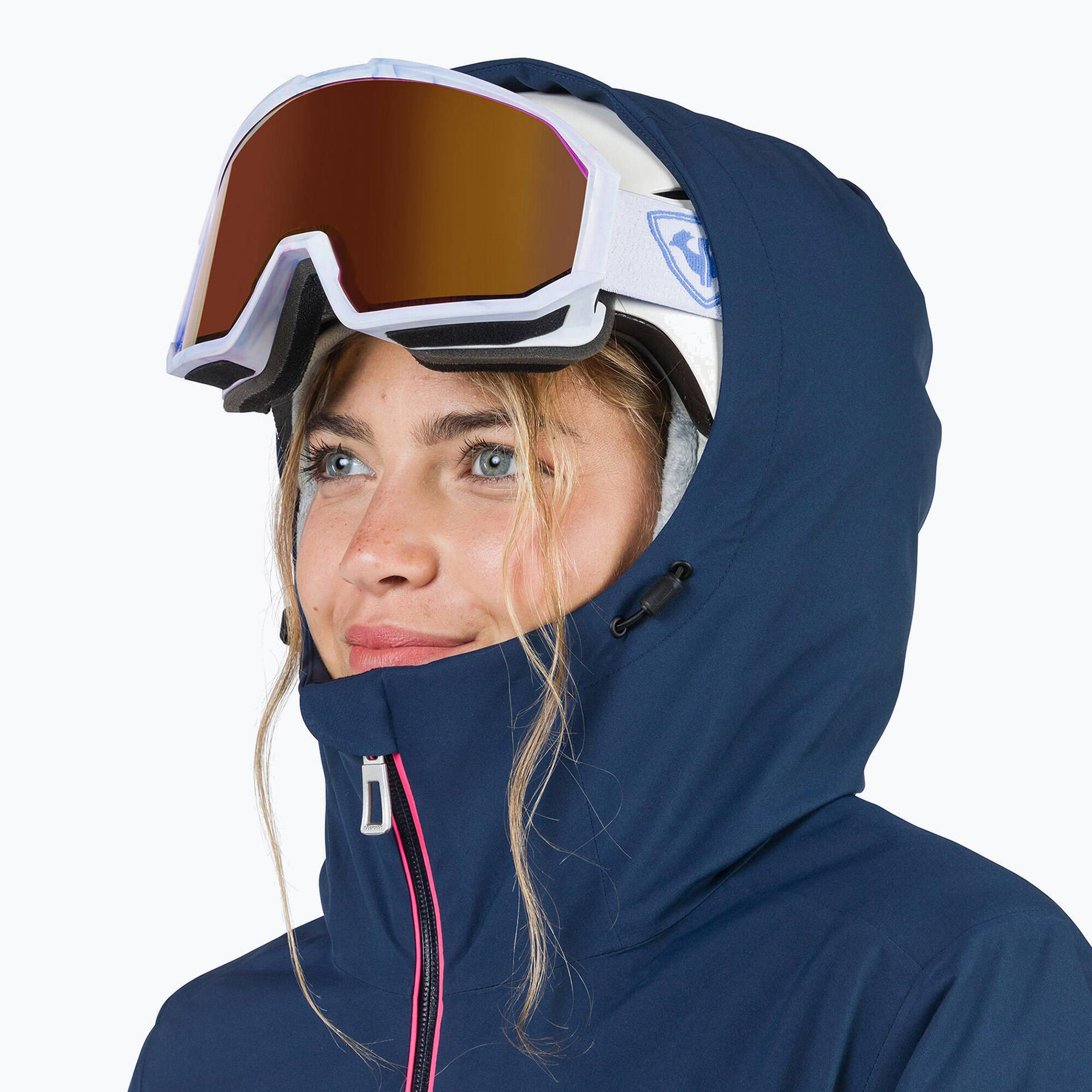 Rossignol Strawpile Ski Jas Dames - Navy 4/7
