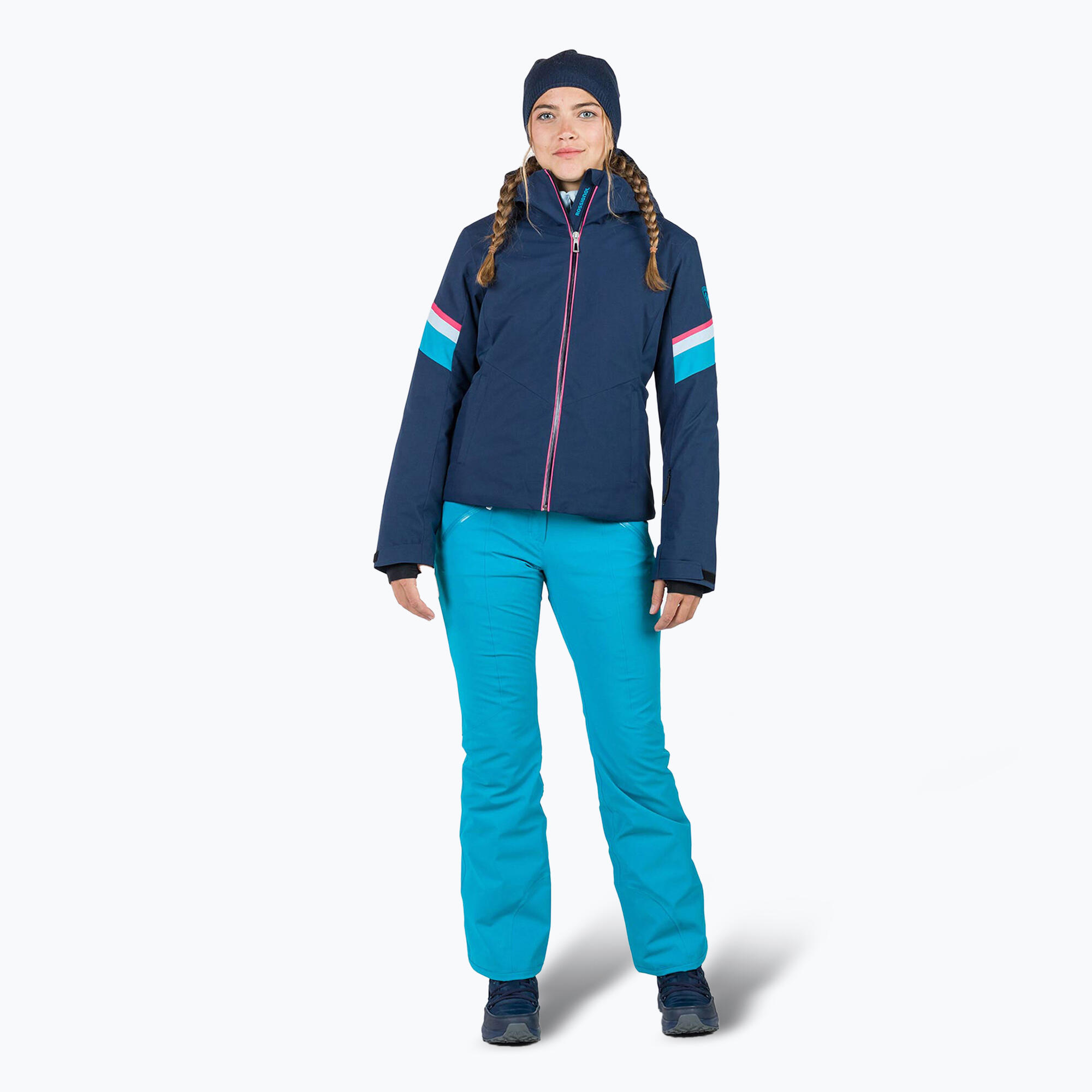 Rossignol Strawpile Ski Jas Dames - Navy 2/7