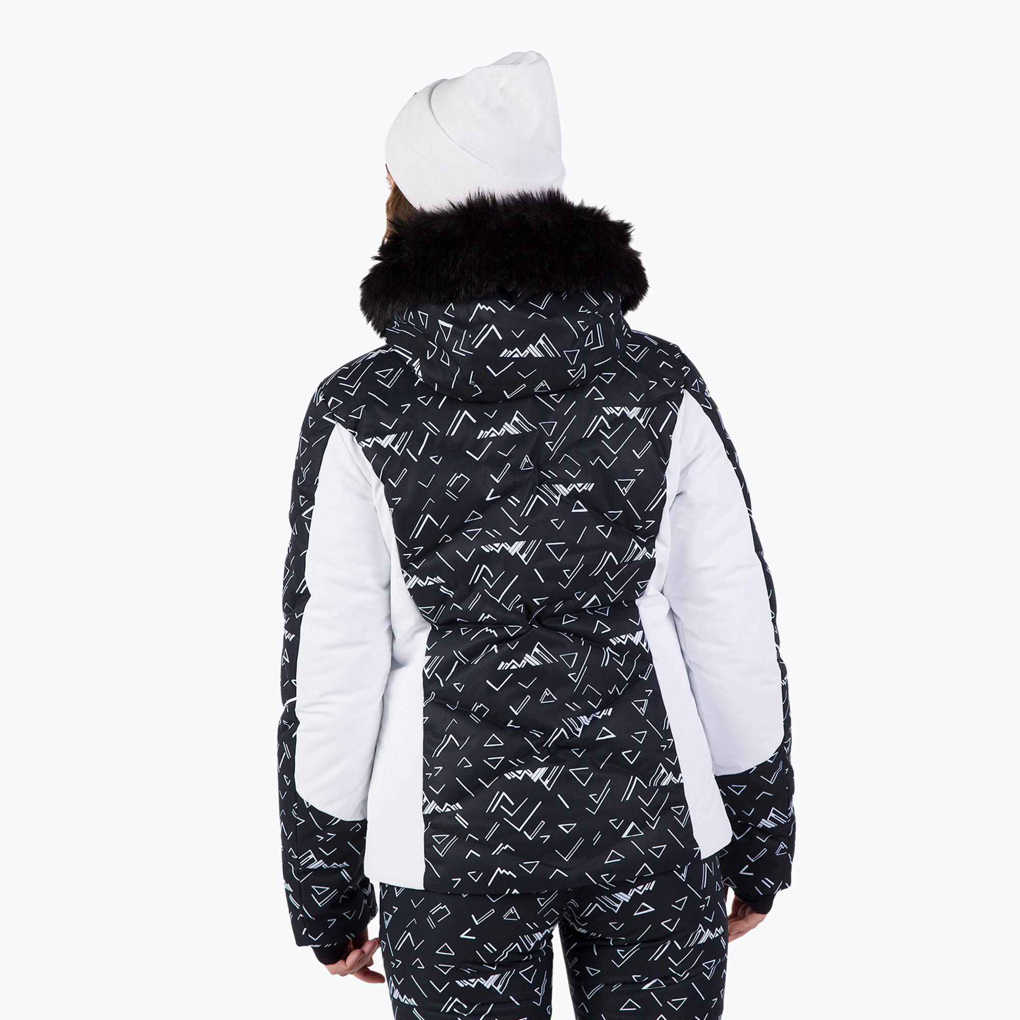 Kurtka narciarska Rossignol damska W Staci PR Puffy JKT czarna 3/6