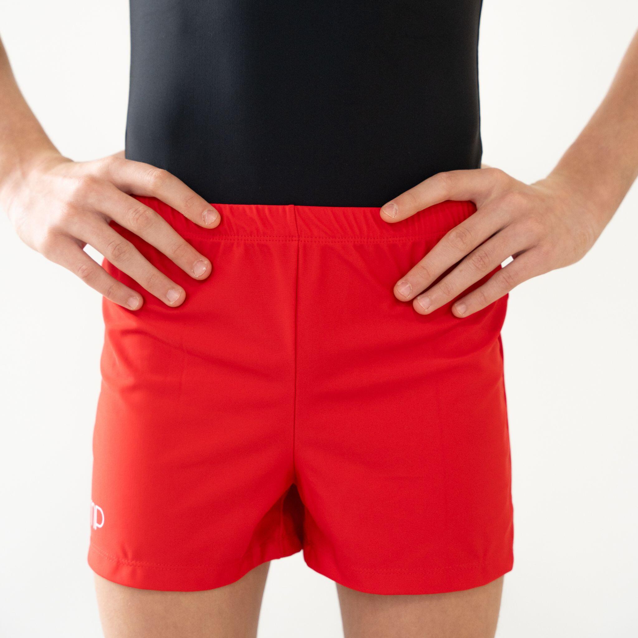 Shorts de Gymnastique Rouge Enfant 2/5