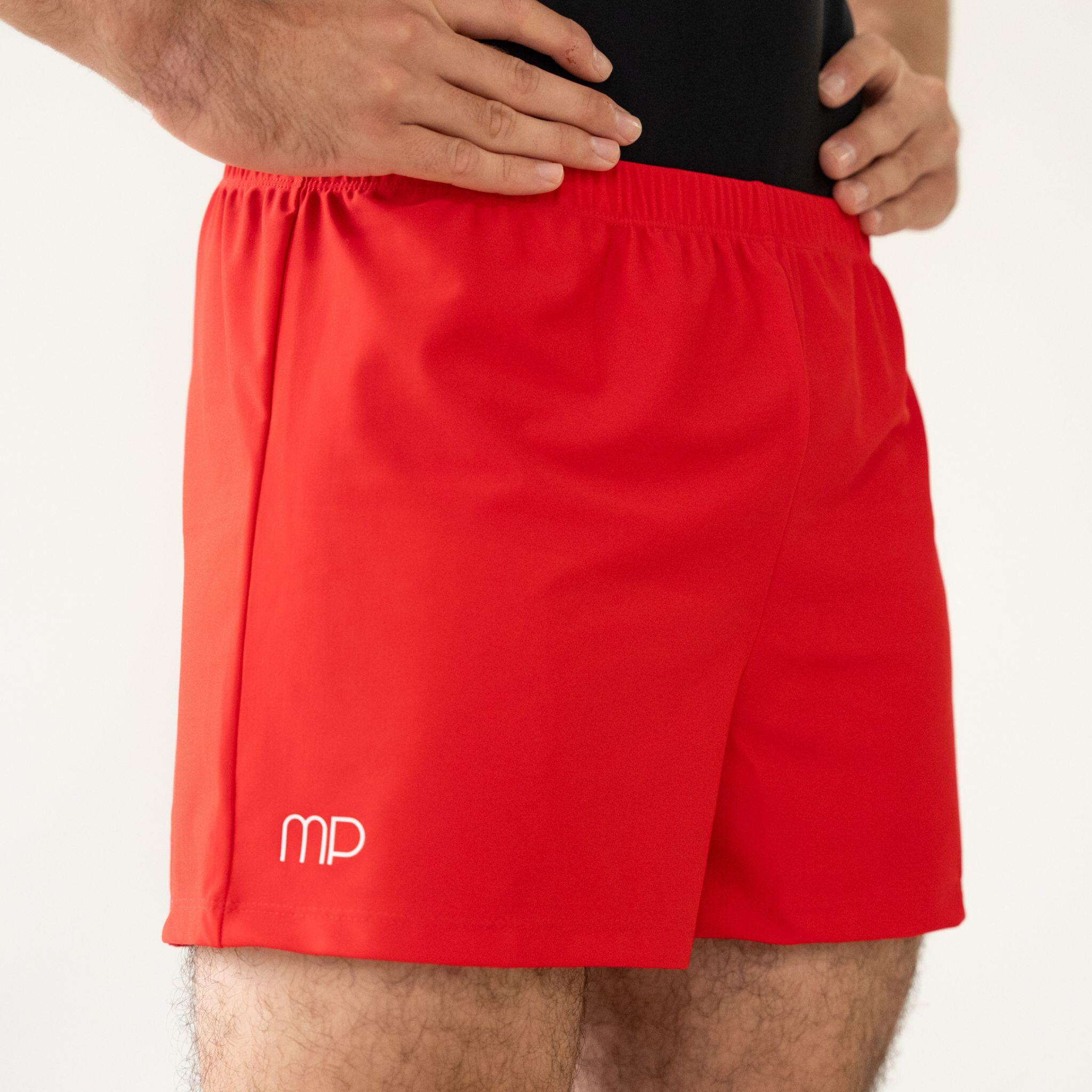 MP GYMNASTICS Pantaloncini da ginnastica rossi da uomo