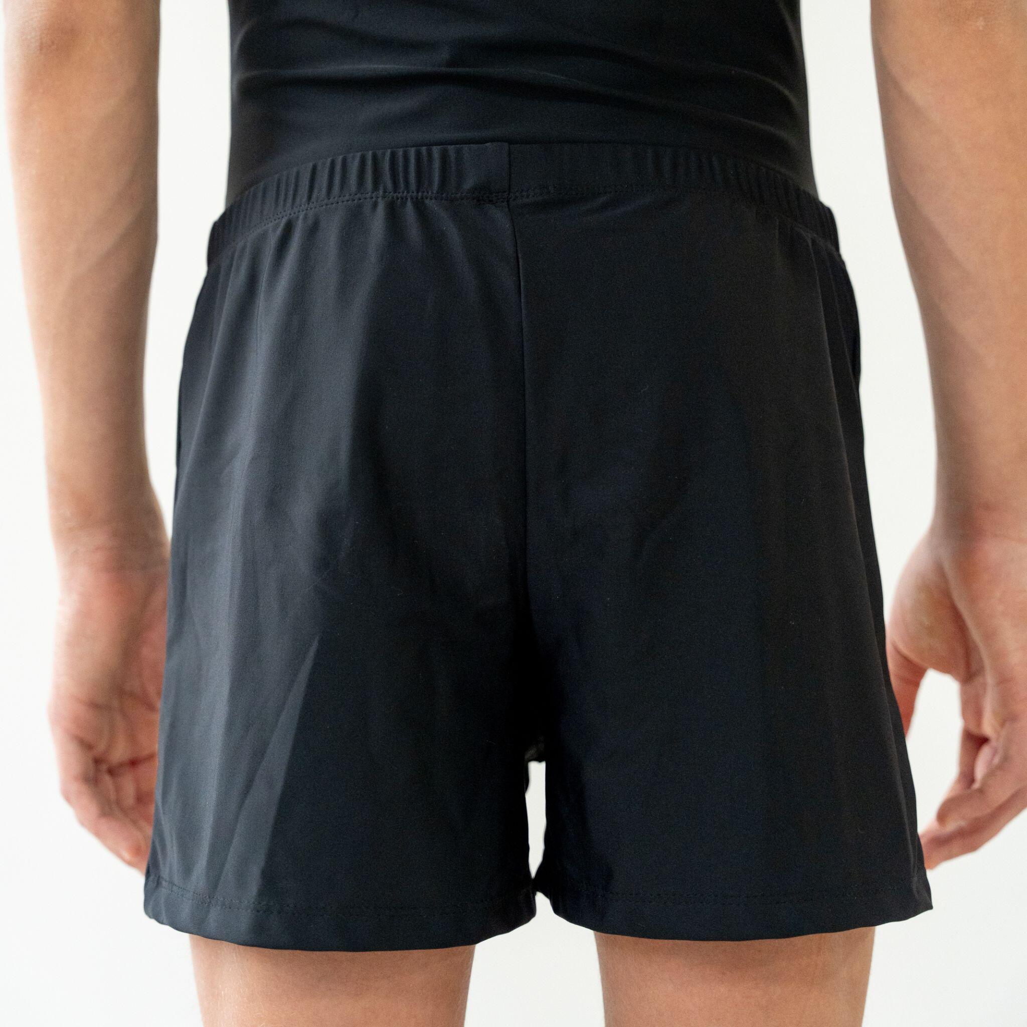 Pantaloncini da ginnastica nero ragazzo 3/5