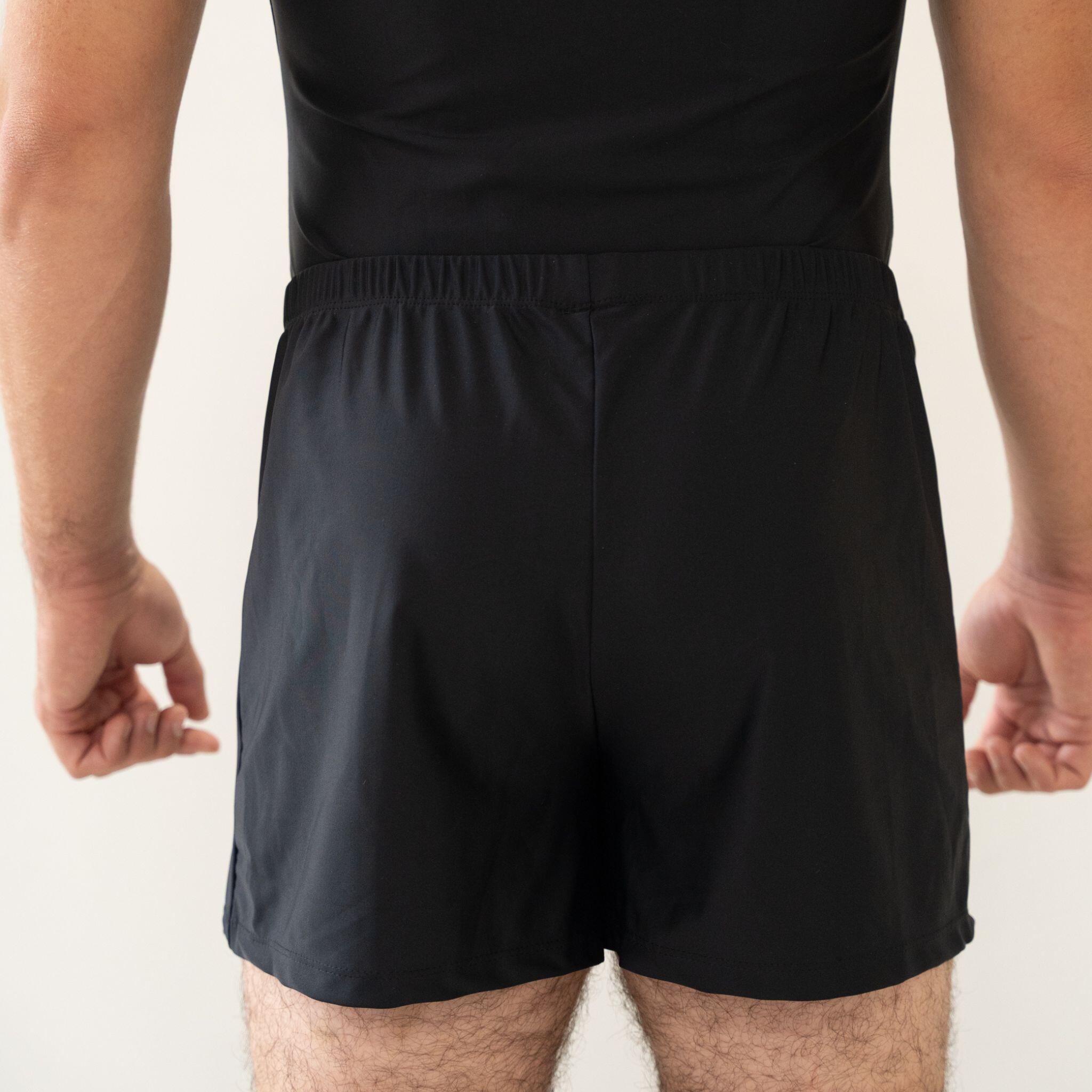 Heren sportshort zwart 3/5