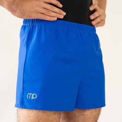 Heren blauw gym shorts