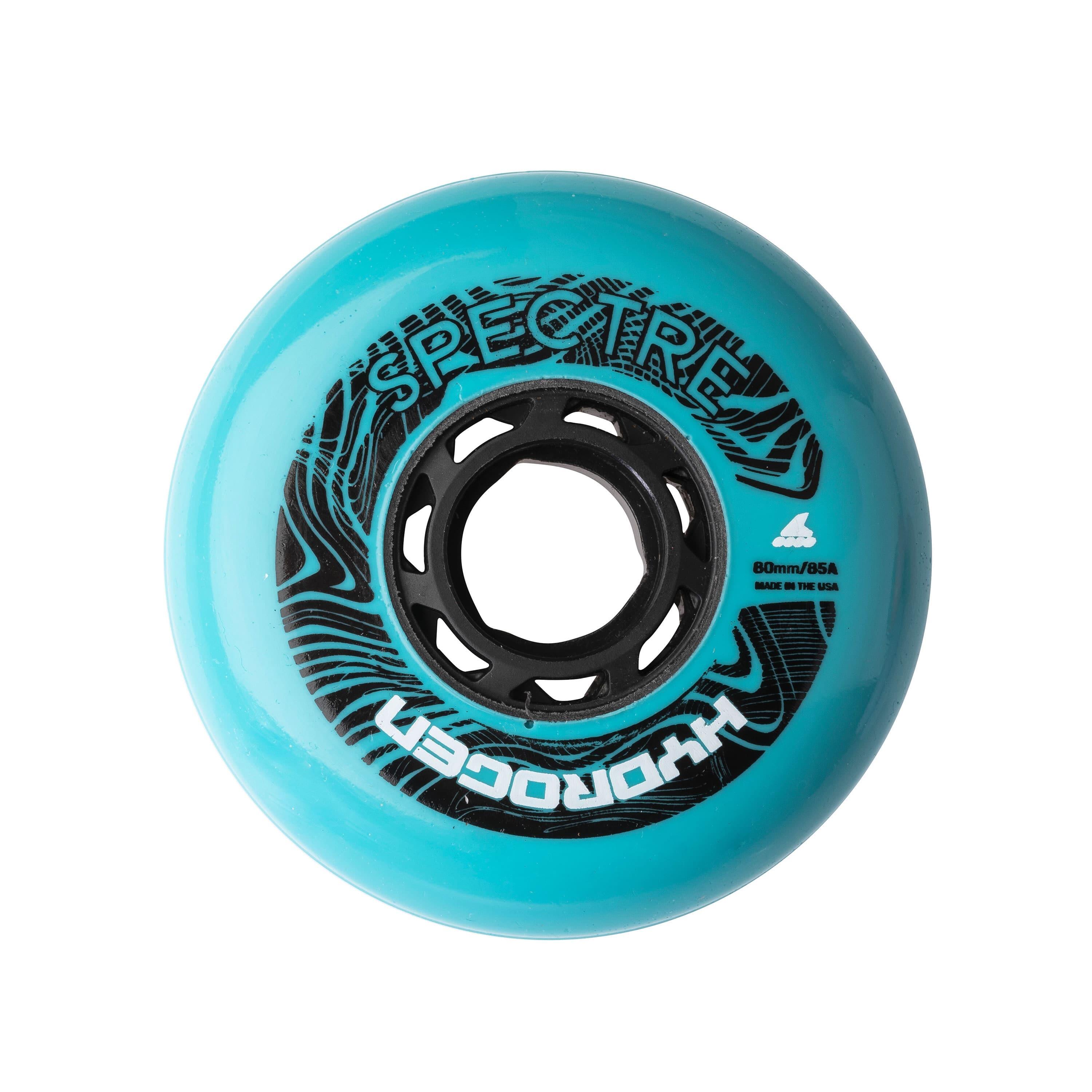 Rollerblade - Rollerblade Roue Hydrogen Spectre 80mm / 85a Aqua [x4] - Roue - Bleu - 80 Mm - Decathlon