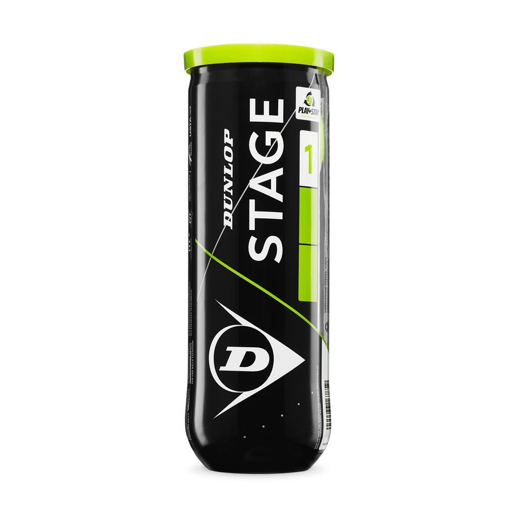 Tubo di 3 palline da tennis Dunlop Stage 5/6