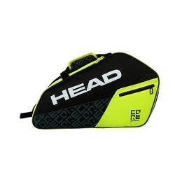 Sac De Padel Head Core Padel Combi Noir Et Jaune