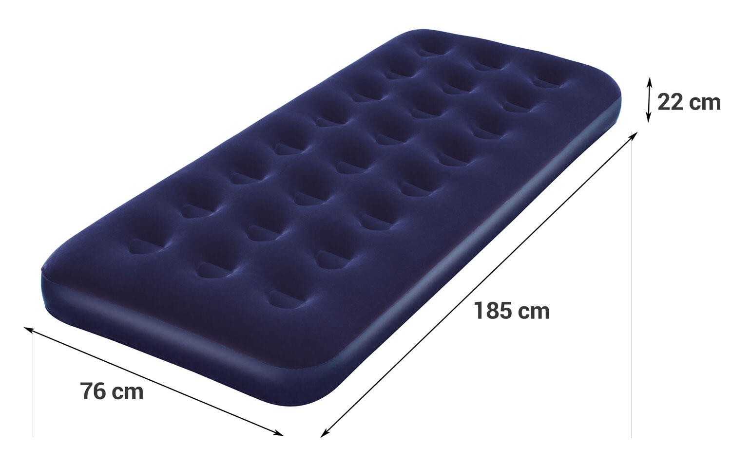 Colchão Insuflável Pavillo™ Jr. Individual 1,85 m x 76 cm x 22 cm 6/7