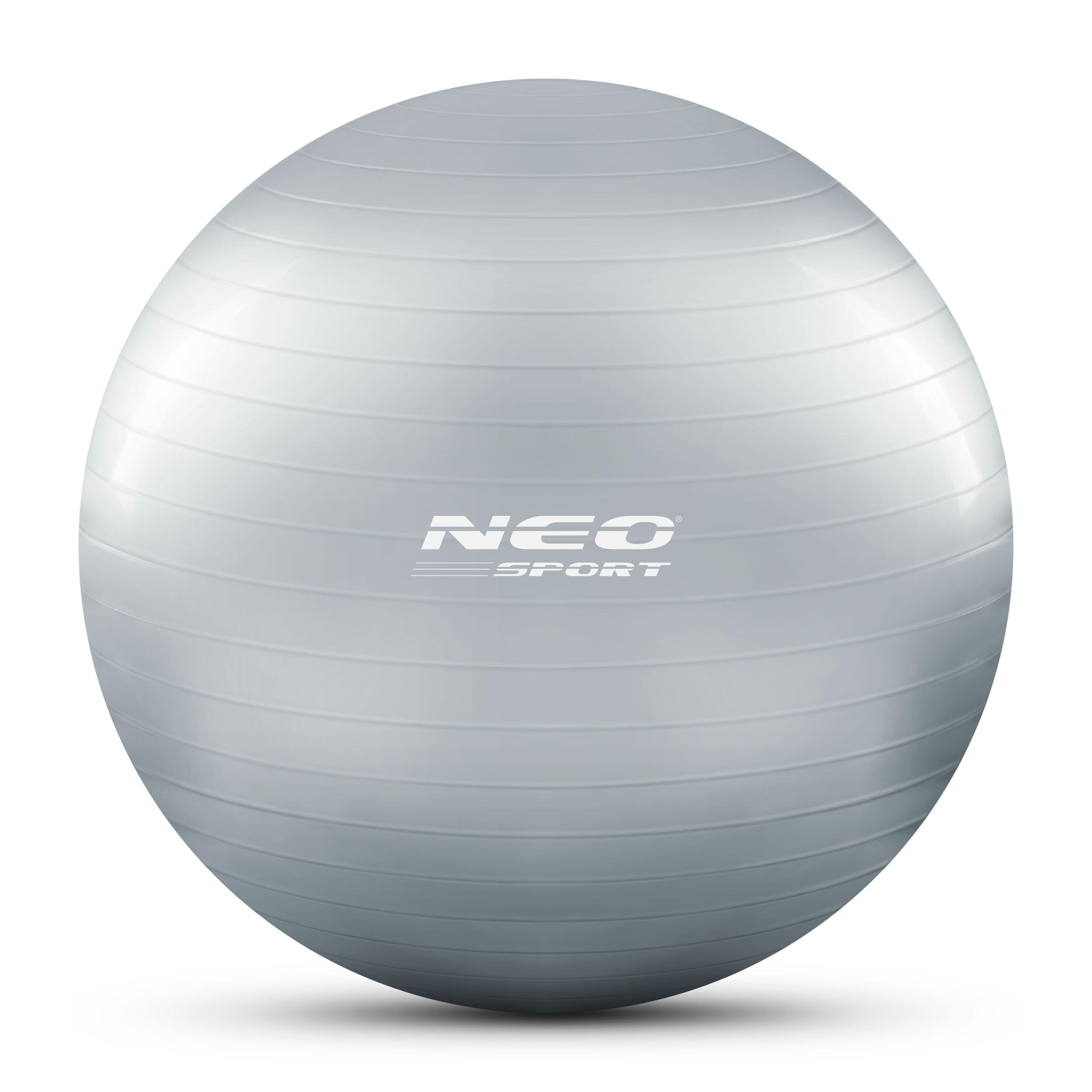 Balón suizo fitness Piłka do Aerobiku Fitness 75cm Neo-Sport NS-952 plata 3/7