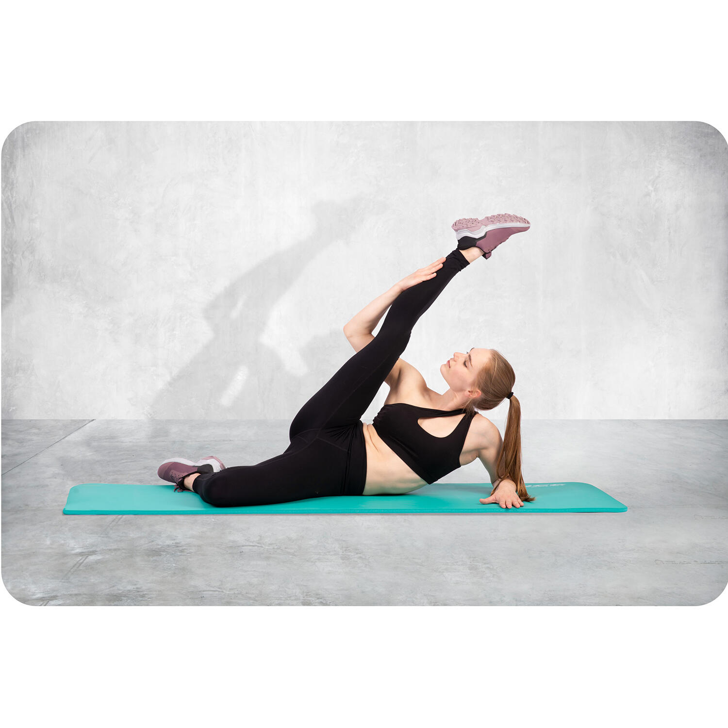 Pilatesmatte - Neo-Sport türkis 3/7