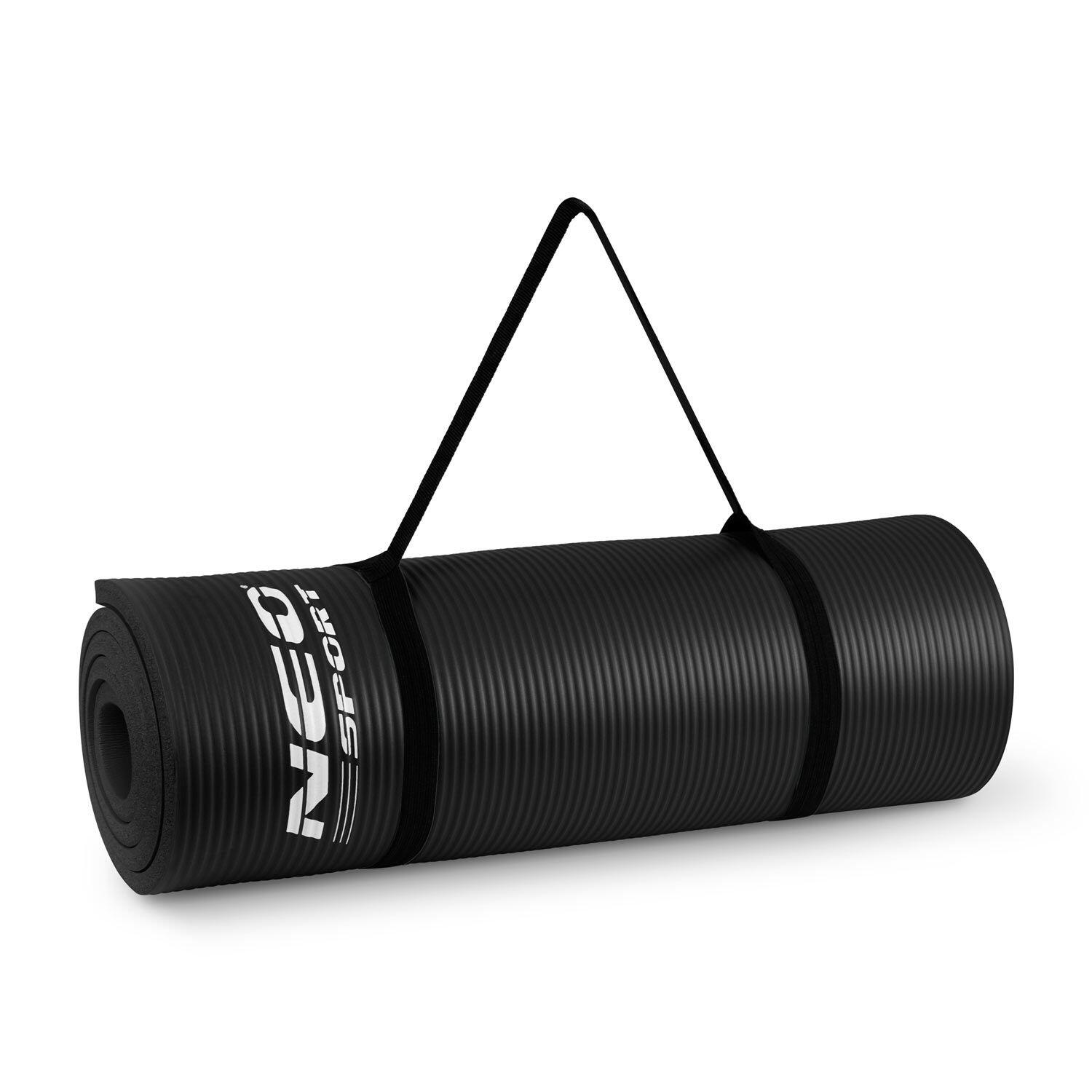 Esterilla de pilates yoga Neo-Sport Negro 6/7