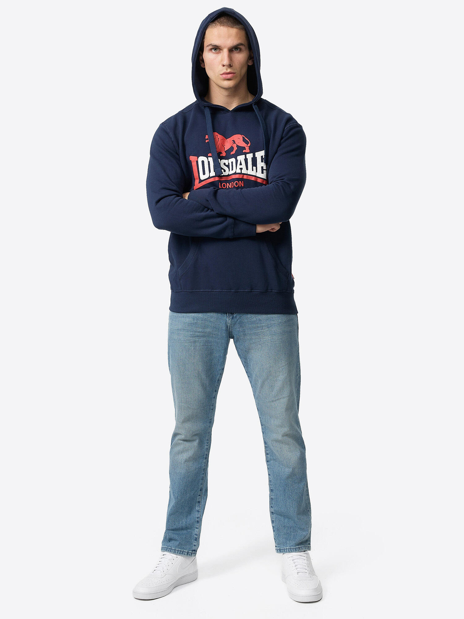 Camisolas polares para Homem Lonsdale thurning Azul 3/5