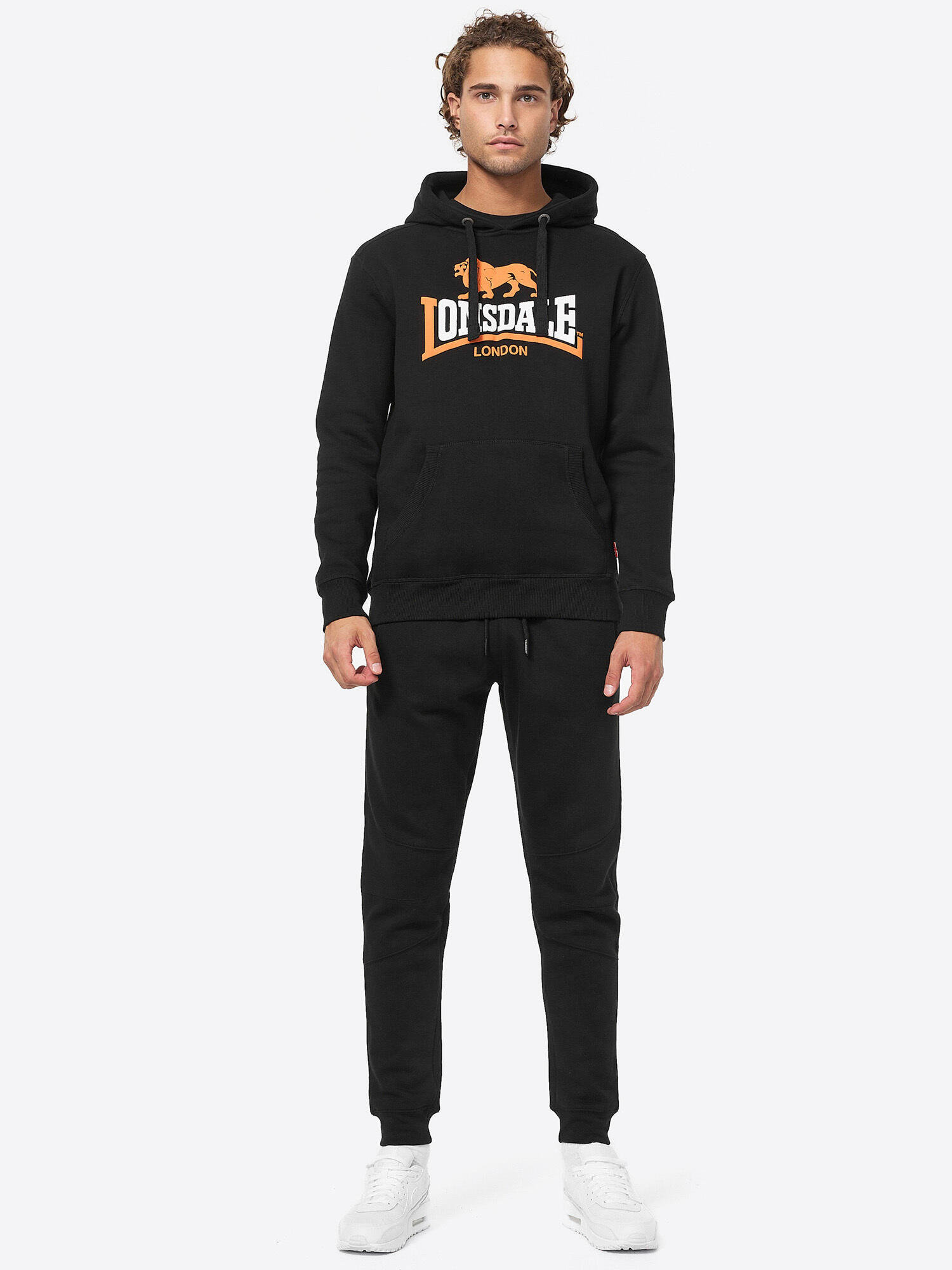 LONSDALE Heren sweatshirt met capuchon regular fit THURNING 3/5