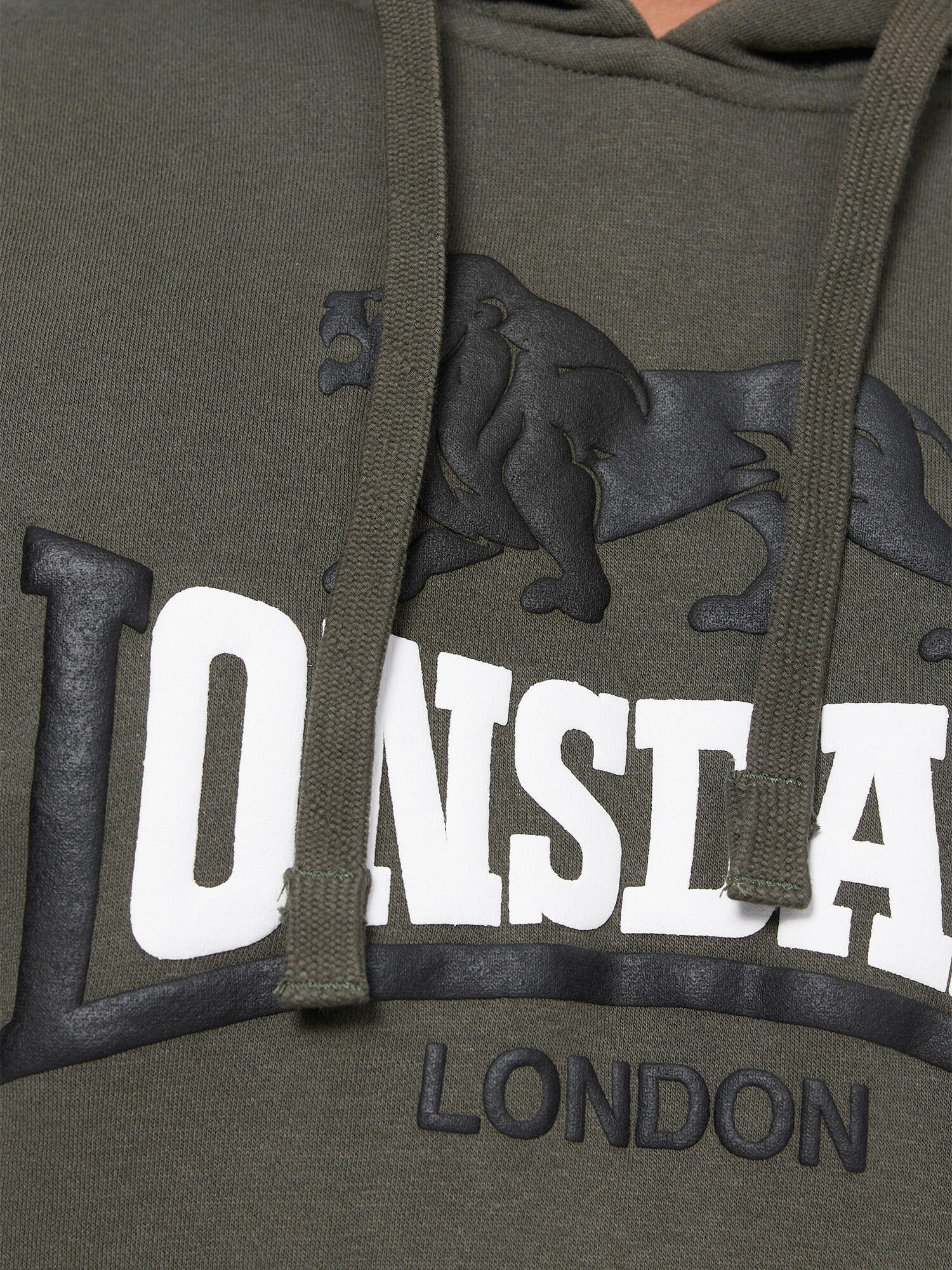Sudaderas jerseys polares para Hombre Lonsdale Thurning Verde 5/5