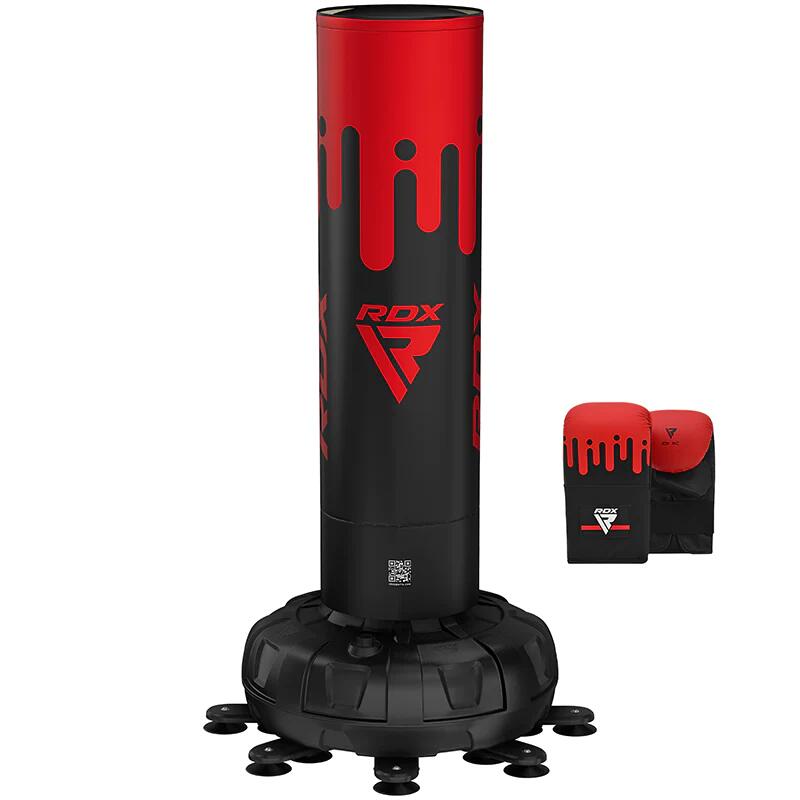 RDX SPORTS Volně stojící boxovací pytel F9 s rukavicemi