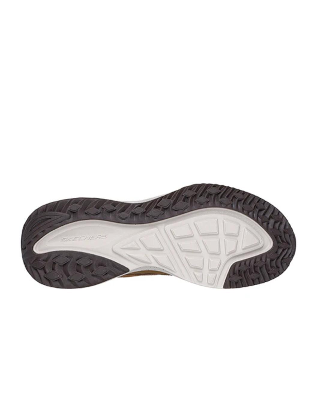 Sapatilhas masculinas Skechers bounder rse brekor marrom 4/4