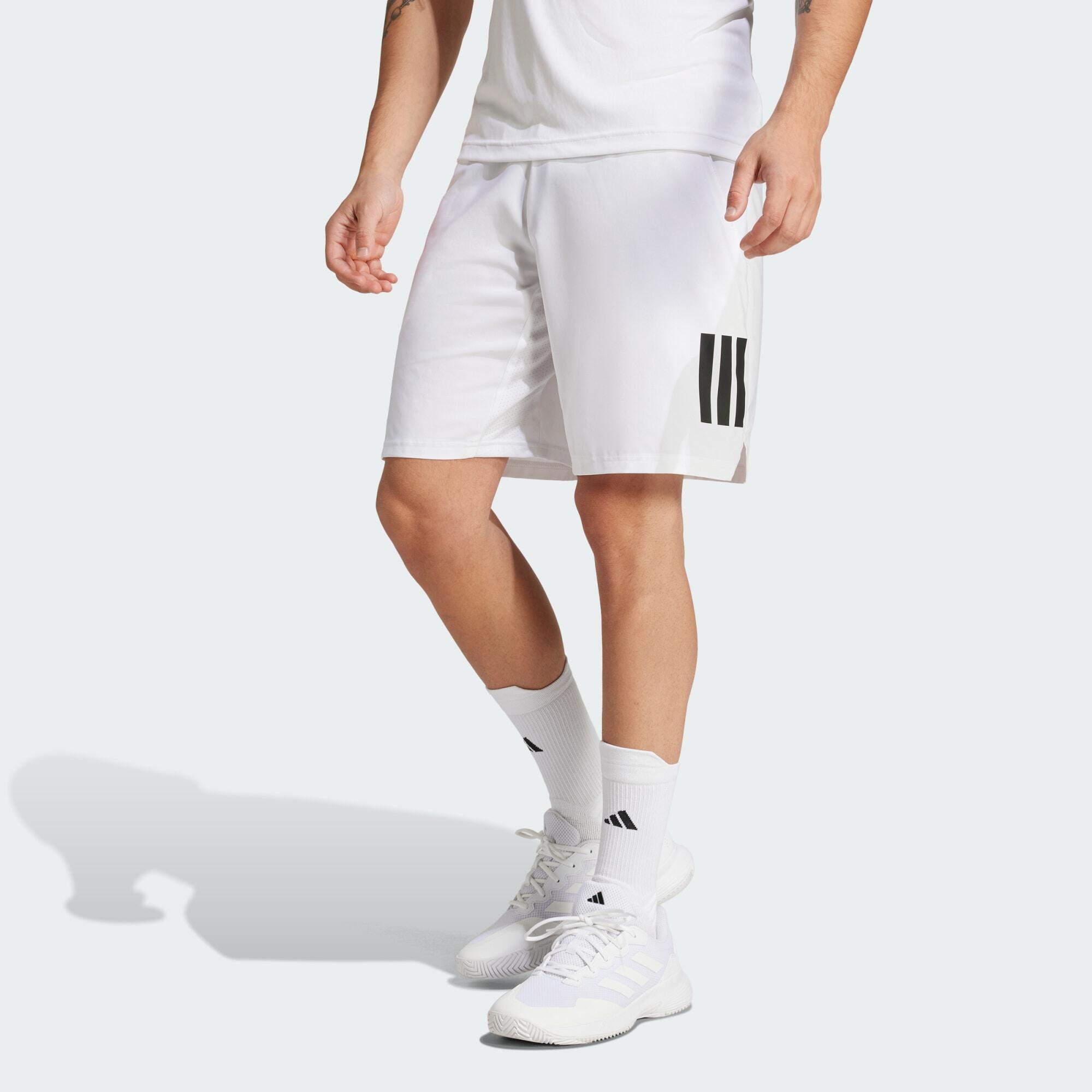 Adidas - Short Club Tennis Climacool 3 Bandes - Short - Blanc - Decathlon