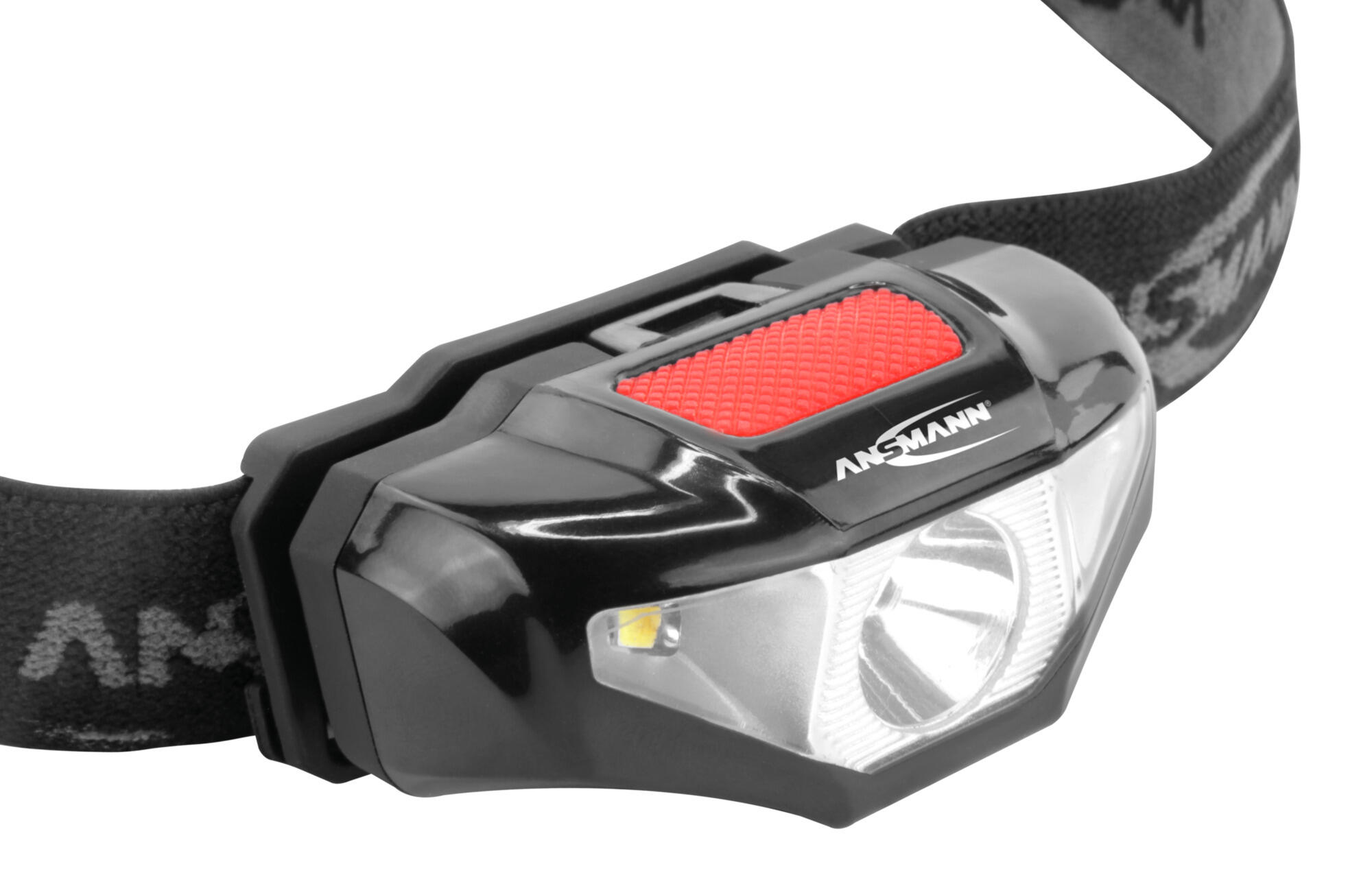 ANSMANN LED Stirnlampe HD70B 2 Stück, Spritzwasserschutz - 80m Reichweite 2/7