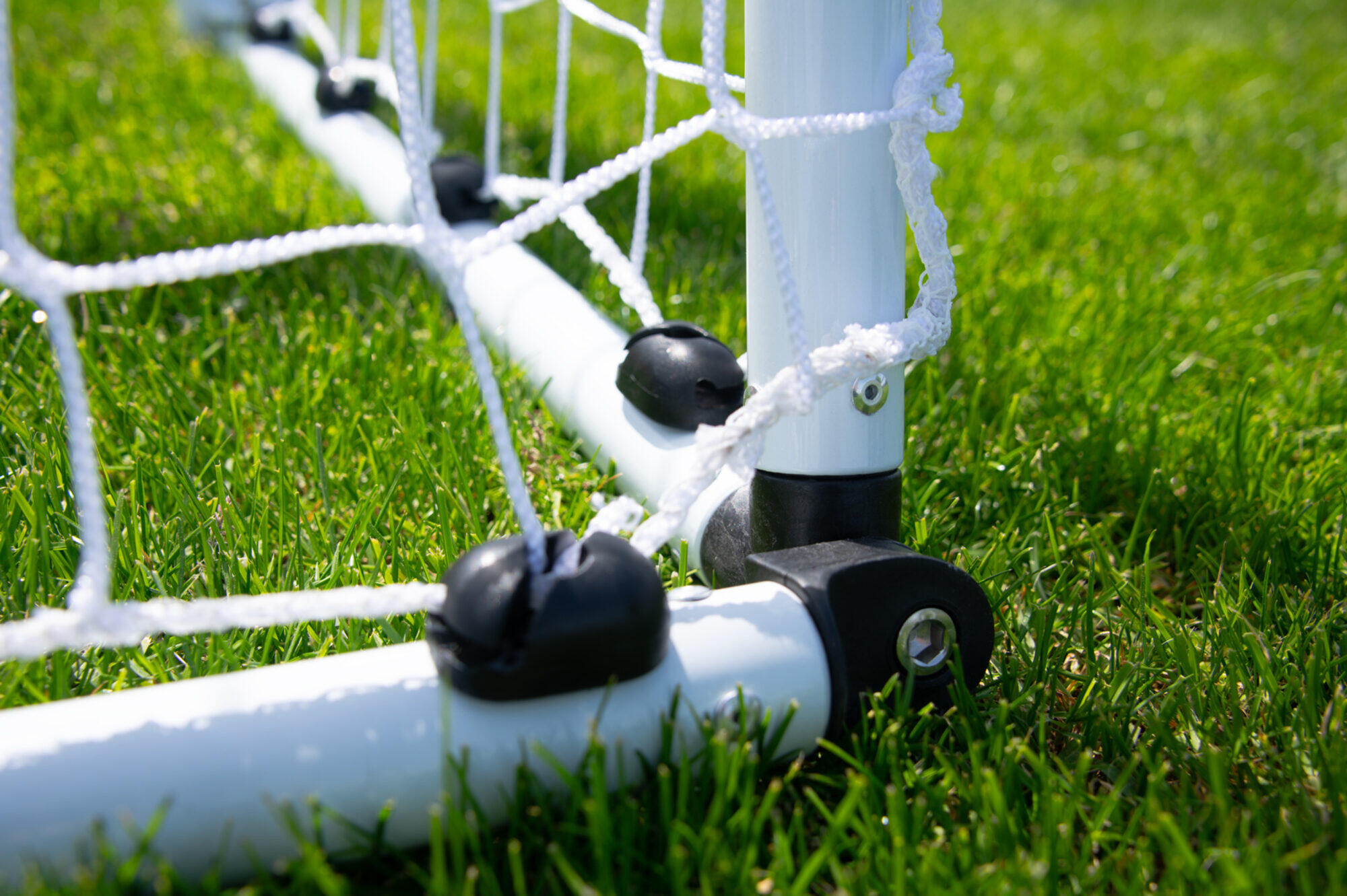 Mini but de football en aluminium 1,5 X 1 M Power Shot | Decathlon