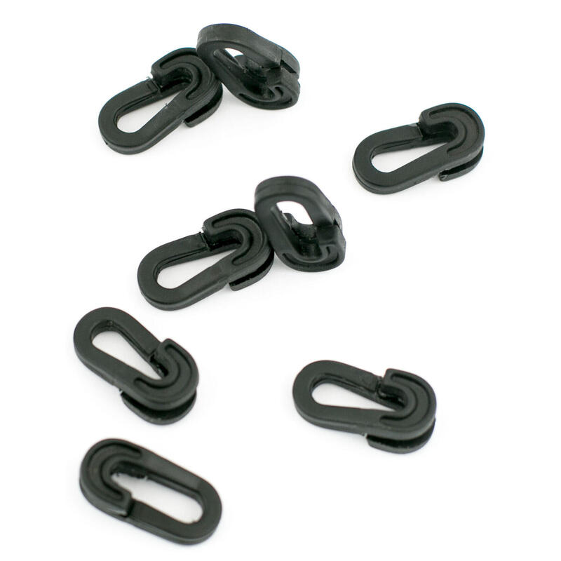 Lot de 40 clips de filet noirs