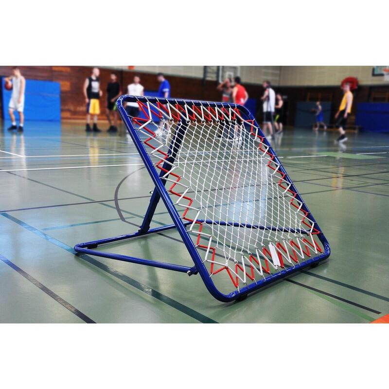 Multisportovní odrazová síť pro trénink přihrávek - Tchoukball 100 x 100 cm