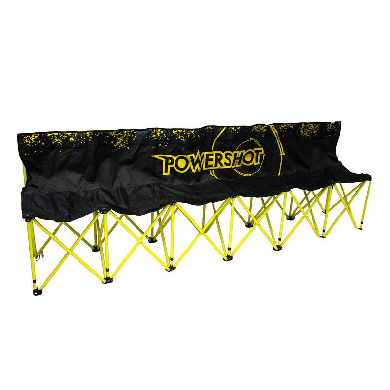 Banc de touche pliable - 6 places