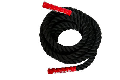 Glooiend touw - battle rope - 9 meter