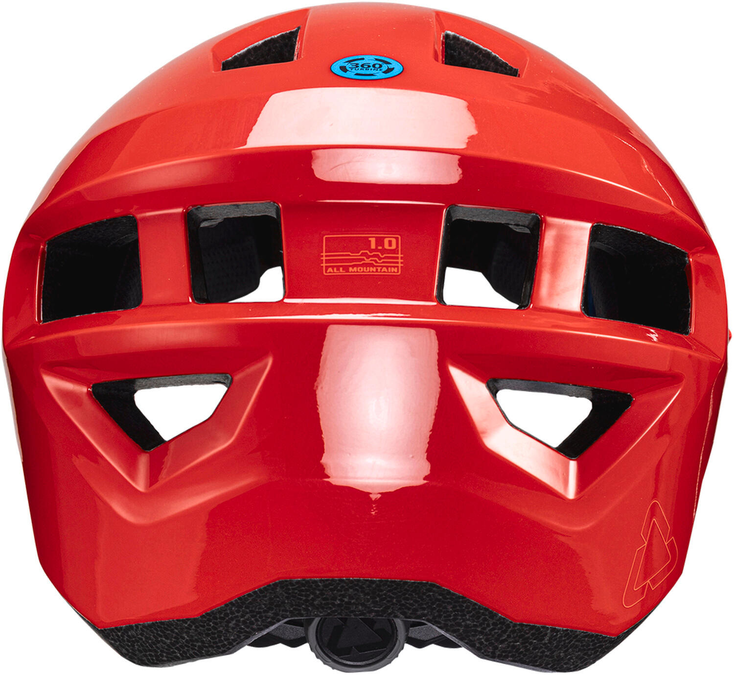 Capacete de ciclismo Leatt MTB All Mountain 1.0 Junior Vermelho 3/8