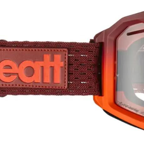 Leatt MTB Velocity 4.0 Mask Red / Clear Face 83%