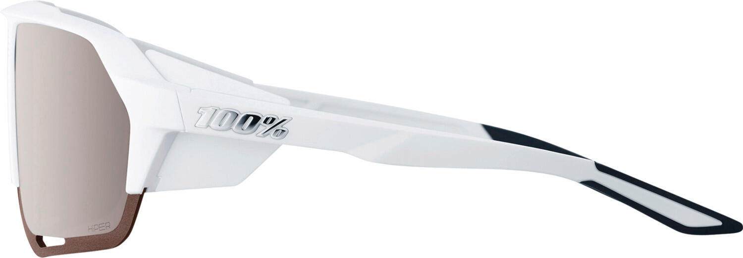 Brille Norvik Soft Tact White-HiPER Silver Mirror Lens 4/5