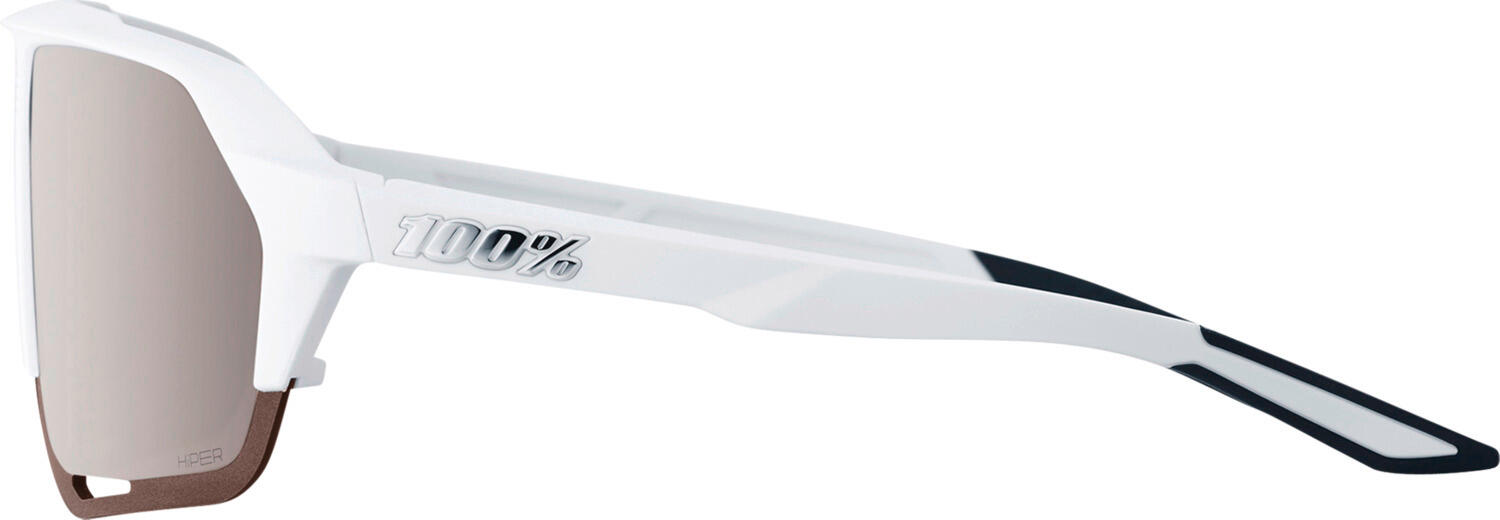 Brille Norvik Soft Tact White-HiPER Silver Mirror Lens 5/5