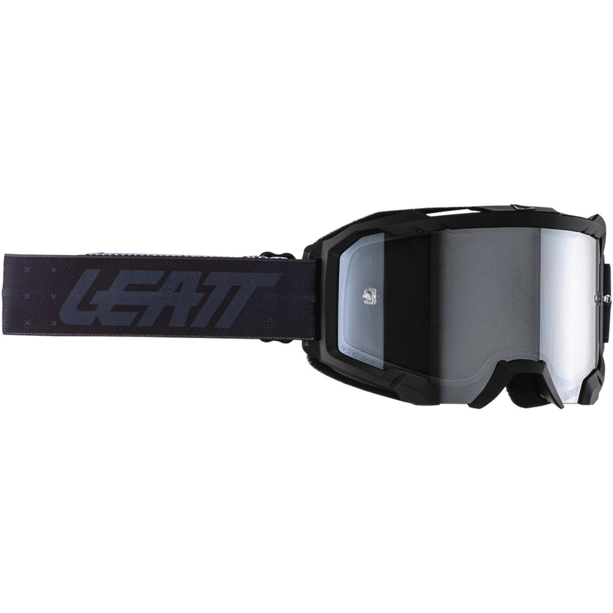 Leatt - Goggle Velocity 4.5 Iriz - Stealth Silver 50 - Lunettes De Protection - Gris - Taille Unique - Decathlon