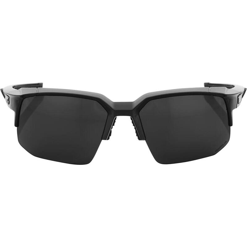 Lunettes Speedcoupe polished black-Grey PP