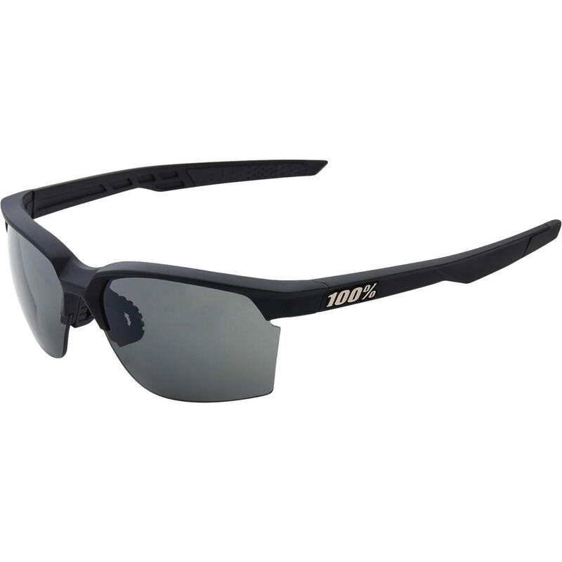 Brille Sportcoupe Soft Tact Black-Smoke