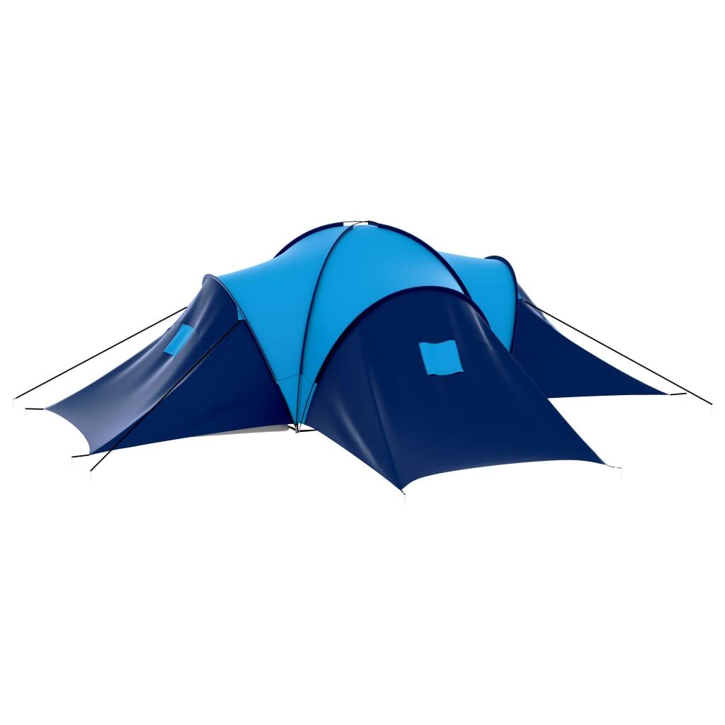 Grote 9-Persoons Tent in Donkerblauw en Blauw 3/7