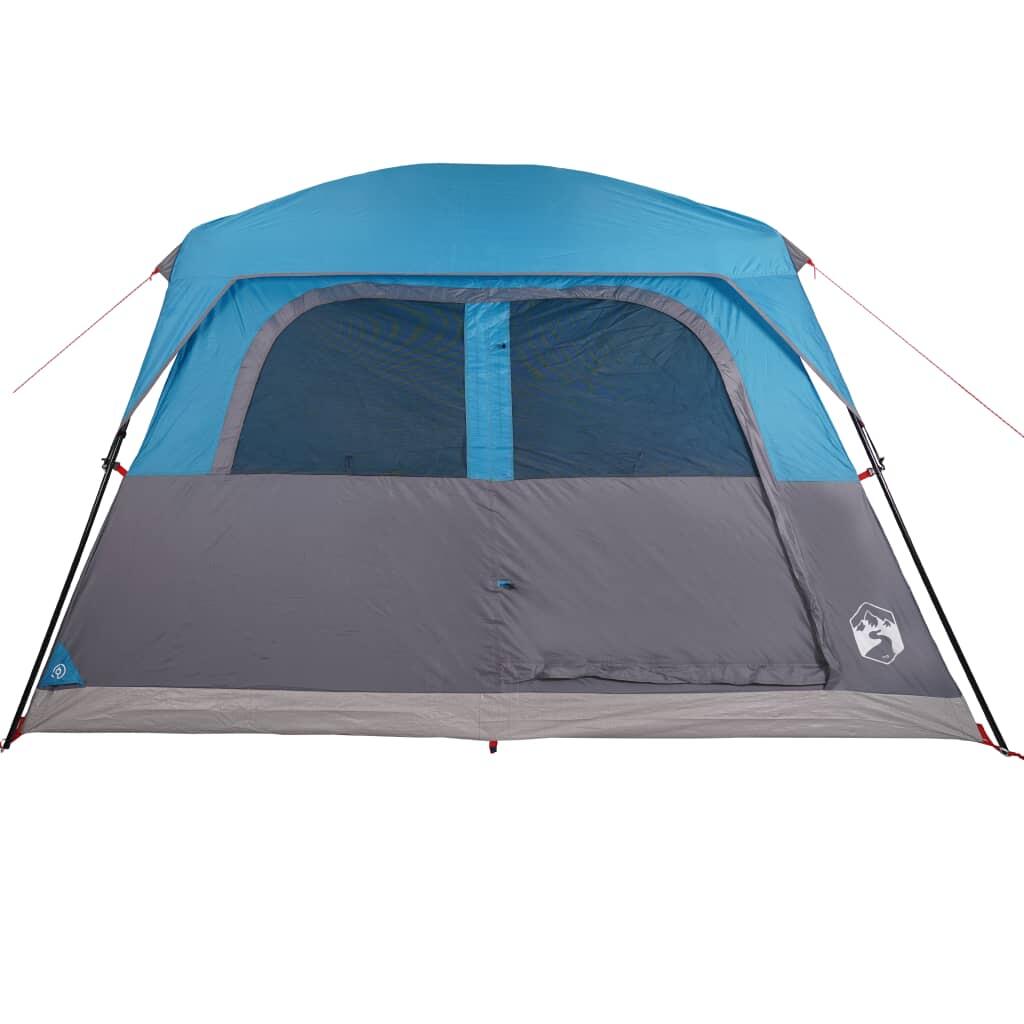 Tienda familiar VidaXL 6 personas impermeable azul 6/7