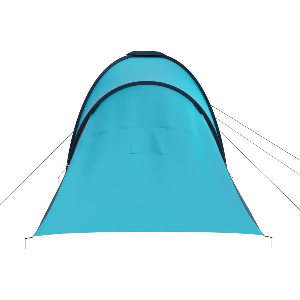 Vidaxl Tente 6 Personnes en Bleu et Bleu Clair 6/7
