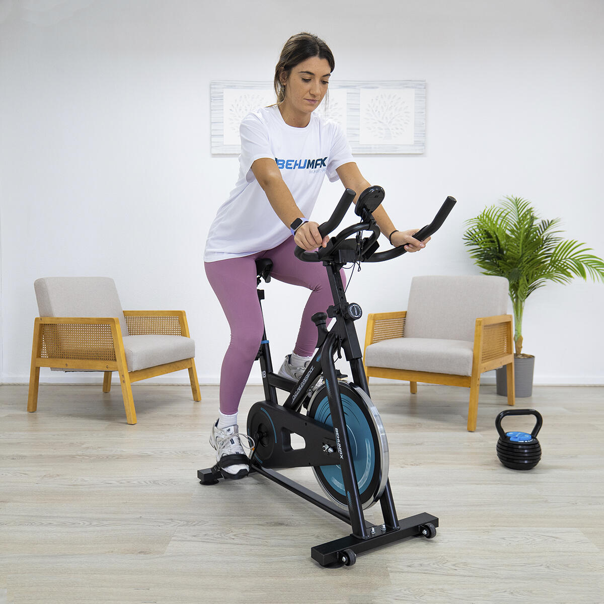 Bicicleta Ciclo Indoor Fit 1000 Behumax 5/7