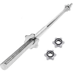 Barre Olympique 1,8m * 25mm + 2 Stop-disques Fitness Tech