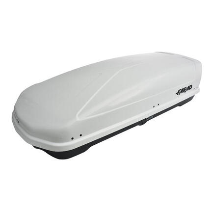 Coffre de toit FARAD KORAL 480L blanc brillant