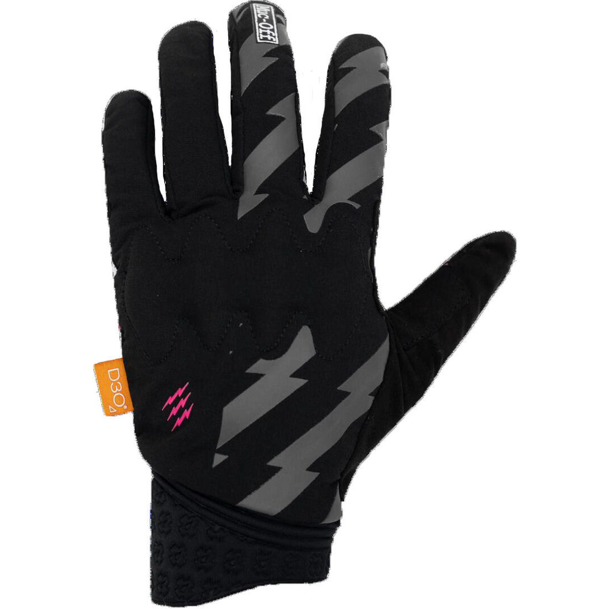 Muc-off - Gants Vtt D30® Rider Gloves Bolt Gris, Renforcés - Gants - Gris - Taille Unique - Decathlon