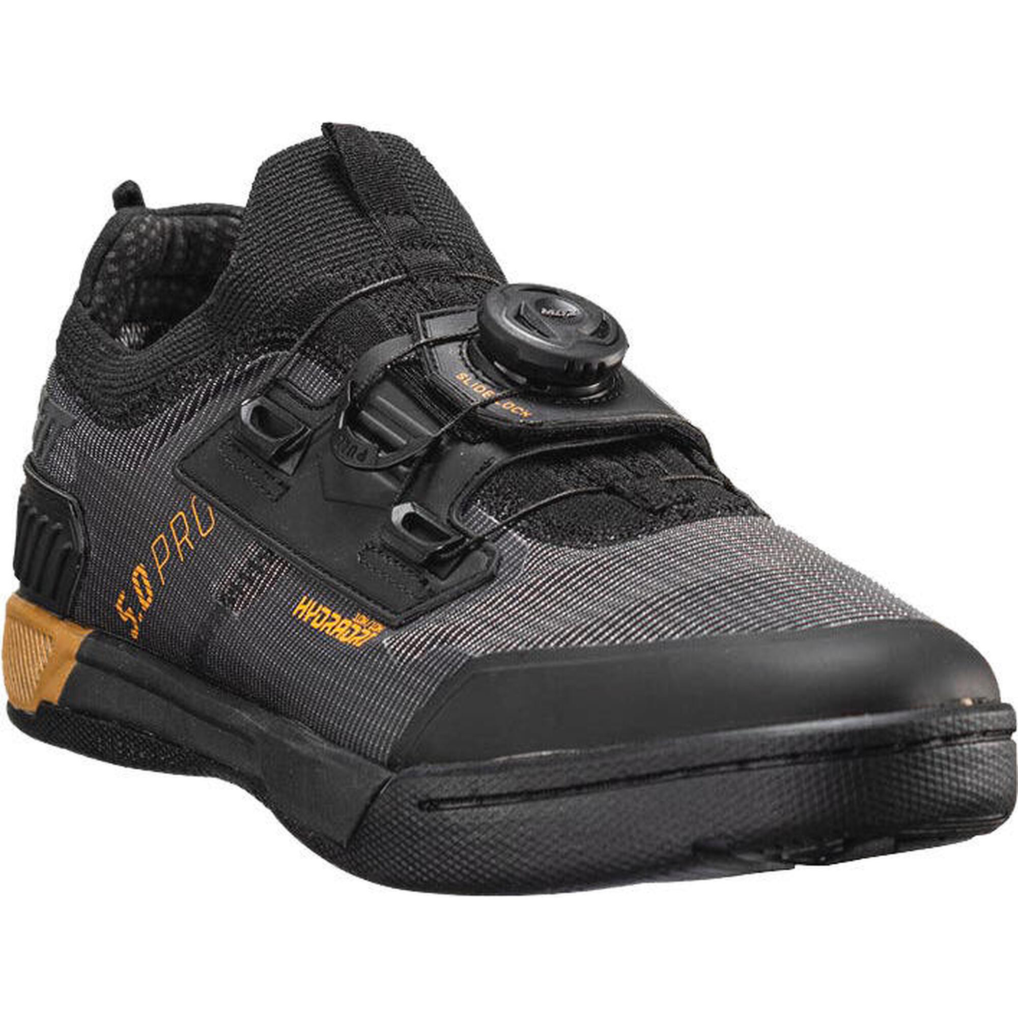 Leatt - Chaussures Vtt Homme Hydradri Proclip 5.0 Noir - Chaussures De Sport - Jaune|noir - 38 2/3 - Decathlon
